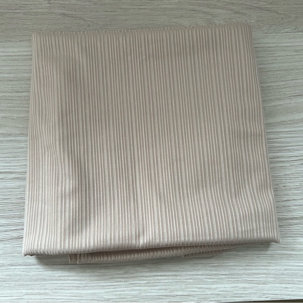High-Quality Ribbed Jersey Scarf